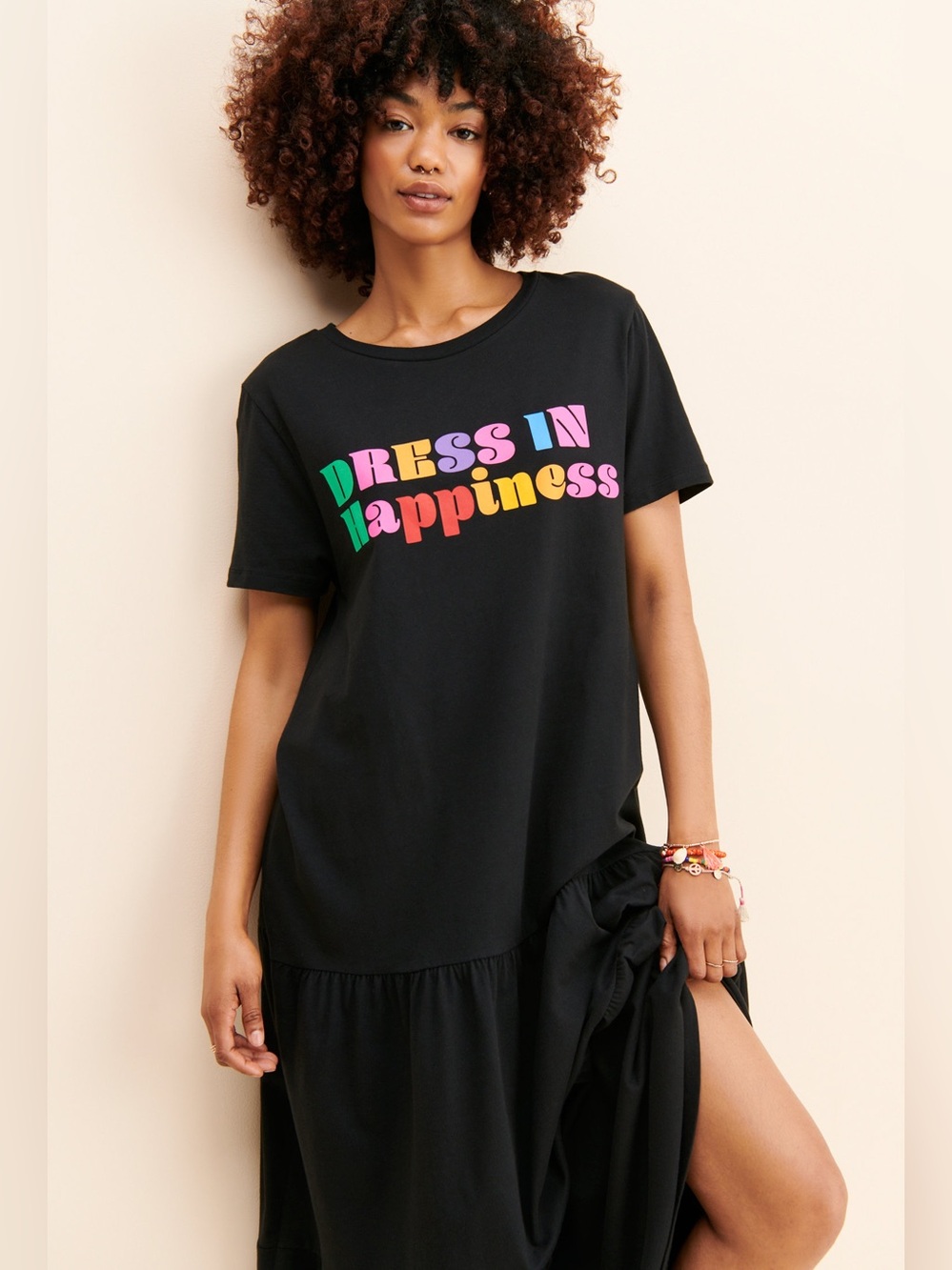 Farm Rio “Dress In Happiness” T-Shirt Dress - Picture 3 of 9